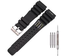 Cinturino per orologio in silicone da 24 mm, compatibile con Citizen Hyper Aqualand Duplex Promaster, cinturino sportivo impermeabile da uomo, 20mm, Militare