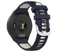 Cinturino per orologio in silicone Garmin Forerunner 265 / 265 Music DarkBlue