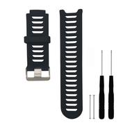 Cinturino per orologio in silicone Garmin Forerunner 910XT Black