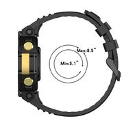 Cinturino per orologio in silicone per Amazfit T-Rex 2 Black