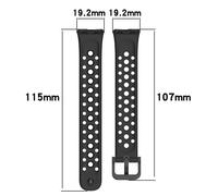 Cinturino per orologio in silicone per Huawei Band 8/9/10 Black