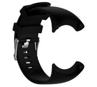 INF Bracciale compatibile con Suunto Core, silicone, regolabile su circonferenza 150-250 mm, con attrezzi di installazione, nero