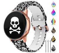 Cinturino per orologio TOOLAIK floreale da 20 mm compatibile con Samsung Active 2 Watch