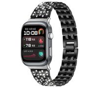 Cinturino per orologio xDfind Cinque perline Full Diamond Metal Watch Band