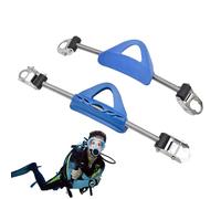 Cinturino per pinna da immersione, fibbie per cinghia a pinna - cinghie per pinne a molla in acciaio inossidabile | cinturino per tallone con fibbia a sgancio rapido, per plon