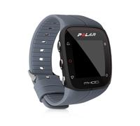 kwmobile Cinturino TPU Silicone con Fibbia Compatibile con Polar M400 / M430 Cinturino - Cinturini 16-24 cm antracite