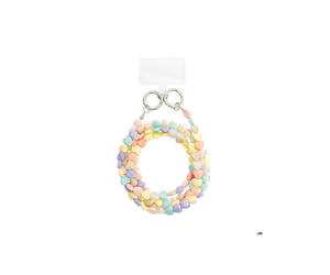 Cinturino per Smartphone - BigBen - Perline a Forma di Cuore - Multicolore - Pratico - Elegante