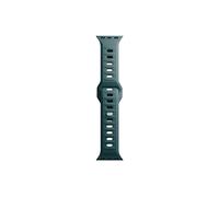CINTURINO PER SMARTWATCH 3MK in silicone e acciaio inox verde evergreen Verde, Material