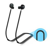 Cinturino per Sony WF-1000XM5, cordino anti-perso in silicone per auricolari bluetooth, cinturino per auricolari in silicone morbido, cordino da collo per attività all'aperto (Nero)