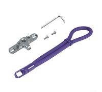 Cinturino per telecomando con adattatore da 1/4 per DJI RC/RC2, cinturino regolabile in silicone e metallo per escursionismo, campeggio, presa sicura con gancio, arancione grigio (viola scuro)