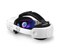 Cinturino per Testa Compatibile con Oculus Quest 2, Accessori TRANSNOVO VR Sostituzione Regolabile della Cinghia Elite per un Maggiore Comfort di Supporto e Immersione nel Gioco in VR