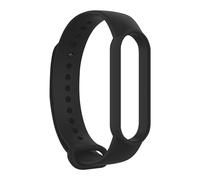 Cinturino per Xiaomi Mi Band 5 e 6 Silicone Premium Soft-touch Leggero Nero