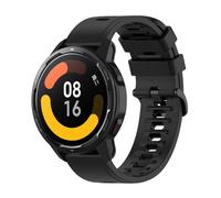 Cinturino per Xiaomi Watch S1 Active / Watch Color 2 silicone flessibile nero