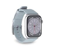 CINTURINO PURO E-Classic per Apple Watch Azzuro, Ecopelle