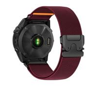 Cinturino Quick Fit 22mm 26mm Compatibile con Garmin Fenix 8 7 Pro 7S 6X 6 5X Venu 3 Tactix 7 Paracadute Bracciale in nylon correa 8 banda 47mm