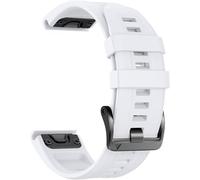Cinturino Quickfit 22mm per Garmin Fenix 7/6/5/7 Pro/6 Pro/5 Plus/8 47mm,Con Garmin Forerunner 945/955/965/970/Instinct 2/Instinct 3/E 45mm/Approach S60/S62/S70 47mm(Bianco)