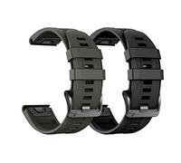 Cinturino Quickfit 22mm per Garmin Fenix 7/6/5/7 Pro/6 Pro/5 Plus/8 47mm,Con Garmin Forerunner 945/955/965/970/Instinct 2/Instinct 3/E 45mm/Approach S60/S62/S70 47mm(2PCS)