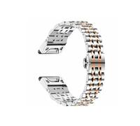 Cinturino Quickfit da 26/22 mm adatto for Garmin Fenix 7x7 6X6 Pro 5X5 935 945 Enduro 2 Epix Gen 2 Cinturini in acciaio inossidabile(Silver Rose Gold,22mm Width)