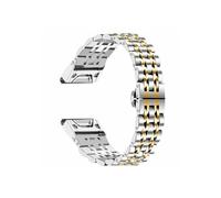 Cinturino Quickfit da 26/22 mm adatto for Garmin Fenix 7x7 6X6 Pro 5X5 935 945 Enduro 2 Epix Gen 2 Cinturini in acciaio inossidabile(Silver gold,22mm Width)