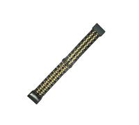 Cinturino Quickfit da 26/22 mm adatto for Garmin Fenix 7x7 6X6 Pro 5X5 935 945 Enduro 2 Epix Gen 2 Cinturini in acciaio inossidabile(Black gold,22mm Width)