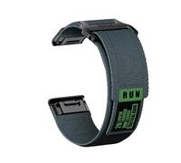 Cinturino QuickFit in nylon largo 22 mm e 26 mm for Garmin Fenix 8 7 7X Pro 6 6X 5 5X Plus Instinctive 2 Bracciale di ricambio(HU,22mm(Fenix 8 47mm))