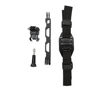 Cinturino Regolabile per Casco da Bici, Angolazioni Multiple Ripresa Cinghia per Casco da Bici con Tecnologia CNC per Fotocamera Osmo Action per Fotocamera Insta360 ONE R