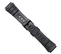 Cinturino resina gomma compatibile con Casio W-59 W-63 W-64 W-66 W-67 W-85 F105 F106 F91 F93 F94 F98 FLB91 FS60 JC30 NL01C 284P1