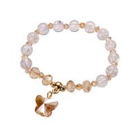 Cinturino rosso per cellulare Style Fresh And Cute Butterfly Pendant Children's Bracelet Women's Student Bracelet Bracelet Women Orologio da polso meccanico, Taglia unica, Plastica, Nessuna pietra