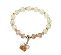 Cinturino rosso per cellulare Style Fresh And Cute Butterfly Pendant Children's Bracelet Women's Student Bracelet Bracelet Women Orologio da polso meccanico, Taglia unica, Plastica, Nessuna pietra