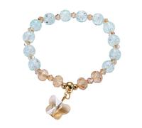 Cinturino rosso per cellulare Style Fresh And Cute Butterfly Pendant Children's Bracelet Women's Student Bracelet Bracelet Women Orologio da polso meccanico, Taglia unica, Plastica, Nessuna pietra