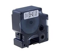 Cinturino S0720930 24 mm 7 m bianco colore del disegno: nero DYMO