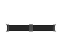 Cinturino Samsung Galaxy Watch4 Maglia Milanese Nero Acciaio Inox
