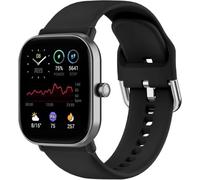 Cinturino silicone 20mm per smartwatch compatibile con Amazfit GTS Bip | Cinturino 20mm in silicone morbido, traspirante e impermeabile, compatibile con Amazfit GTS e Bip per sport e ricambio