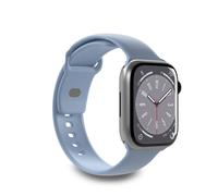 Cinturino silicone Icon Apple Watch 38-41mm azzurro 2pz