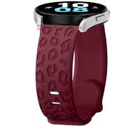 Cinturino Silicone per Samsung Galaxy Watch 6 Classic/Watch 7/Watch 4/Watch FE, 20mm Sport Bracciali Leopard Cinturini di Ricambio per Galaxy Watch 5 Pro/Active 2/Watch 3