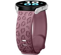 Cinturino Silicone per Samsung Galaxy Watch 6 Classic/Watch 7/Watch 4/Watch FE, 20mm Sport Bracciali Leopard Cinturini di Ricambio per Galaxy Watch 5 Pro/Active 2/Watch 3