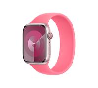 CINTURINO SMARTWATCH APPLE Solo Loop - Chiusura, Regolabile, Compatibile Watch 38/40/41/42 mm Rosa, Gomma siliconica liquida