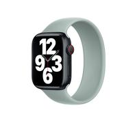 CINTURINO SMARTWATCH APPLE Solo Loop - Chiusura, Regolabile, Compatibile Watch 42-49 mm Verde, Gomma siliconica liquida