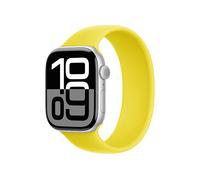 CINTURINO SMARTWATCH APPLE Solo Loop -, elastico, compatibile con Watch 44/45/46/49 mm Giallo, Gomma siliconica liquida