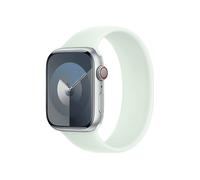 CINTURINO SMARTWATCH APPLE Solo Loop -, Regolabile, Compatibile con Watch Verde menta, Gomma siliconica liquida