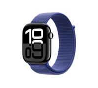 CINTURINO SMARTWATCH APPLE Sport Loop - Chiusura in velcro, Regolabile, Compatibile Watch 44/45/46/49 mm Viola, Nylon, Poliestere riciclato, Spandex