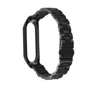 CINTURINO SMARTWATCH AVIZAR STRAP-STEEL-MB6 Nero, Metallo