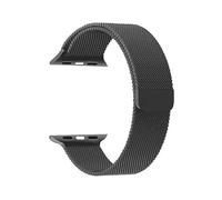 CINTURINO SMARTWATCH DEVIA 325083BK MILANESE LOOP 44MM SBLK Nero, Acciaio inossidabile