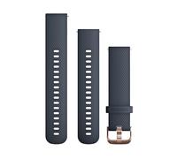 CINTURINO SMARTWATCH GARMIN Quick Release 20 mm - Chiusura a rilascio rapido, Regolabile Blu, Silicone