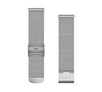 CINTURINO SMARTWATCH GARMIN Quick Release 20 mm - Chiusura magnetica, Regolabile Approach S40 Argento, Maglia milanese