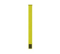 CINTURINO SMARTWATCH GARMIN UltraFit 26mm - Chiusura a strappo, Regolabile Giallo, Nylon
