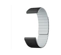 CINTURINO SMARTWATCH INF 354671 per Garmin Fenix 8/7/6/5 nero+grigio,