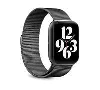 CINTURINO SMARTWATCH PURO Milanese per Apple Watch Nero, Maglia in acciaio inossidabile