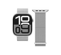CINTURINO SMARTWATCH VONMAHLEN Cinturino Apple Milanese Loop 2, 44/45/46/49 Argento, Acciaio inossidabile