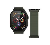 CINTURINO SMARTWATCH VONMAHLEN Cinturino Apple W Classic Nylon Loop, 40/41/42 Verde, flessibile